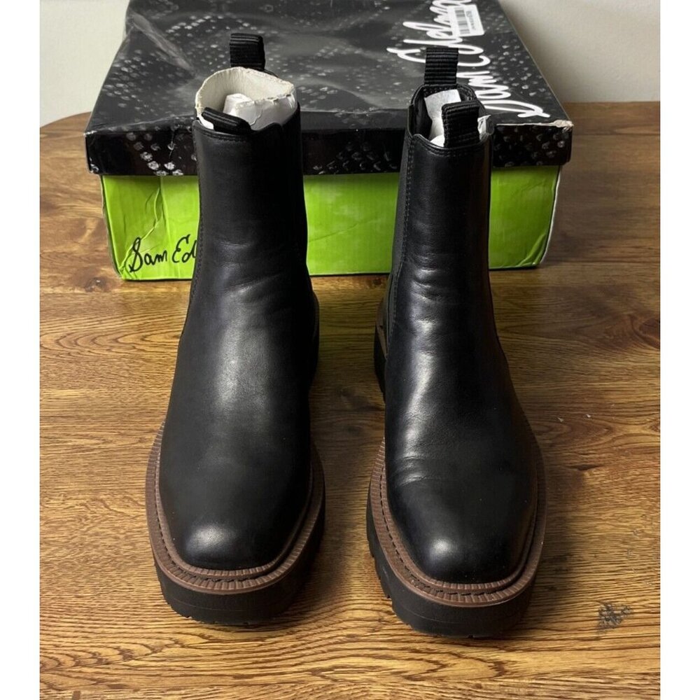 Sam Edelman Women's Laguna Chelsea Boot Black Size 5